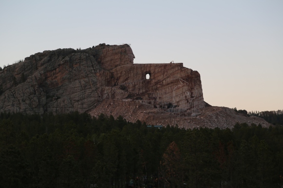 Crazy Horse at Sunset